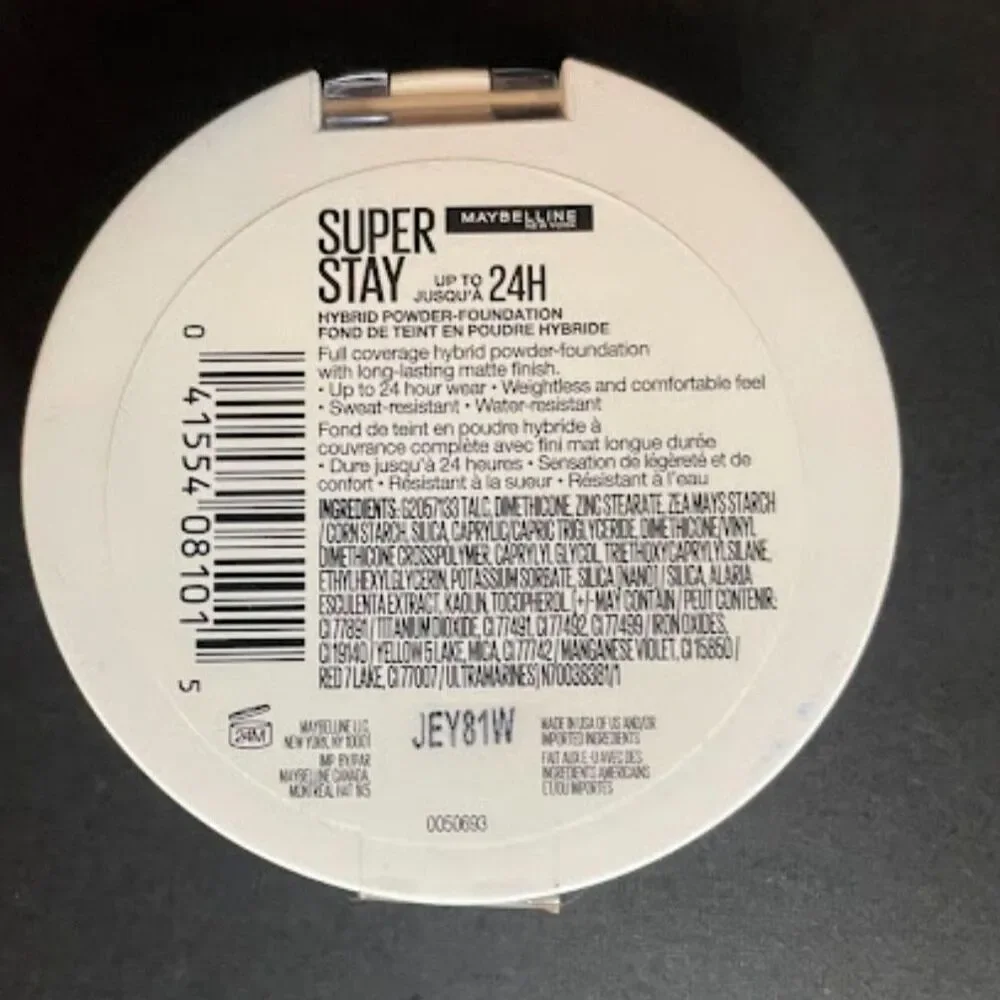 Maybelline superstay 24hr